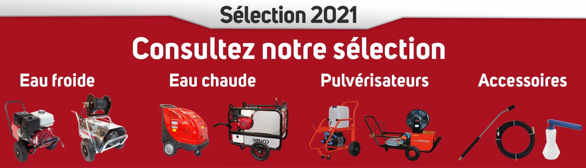 DIMACO  Nettoyeurs haute pression - Dimaco